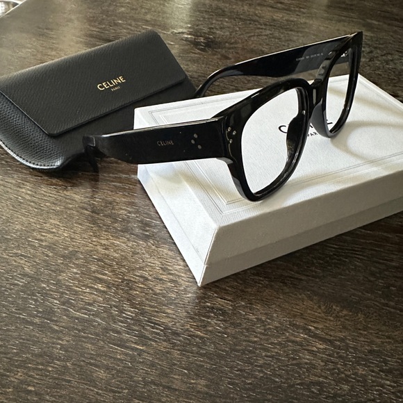 Celine black eyeglasses frame - Picture 5 of 6